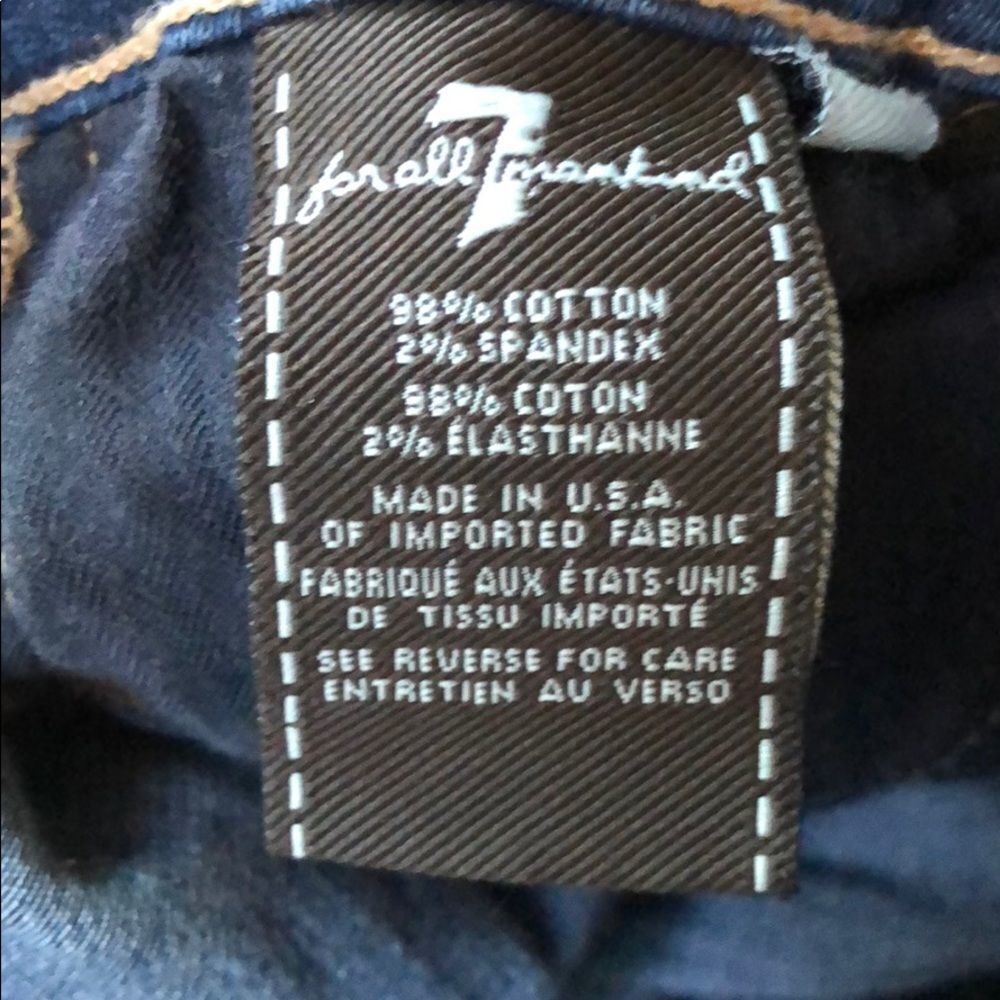 7 For All Mankind The Skinny Jeans - Picture 8 of 8